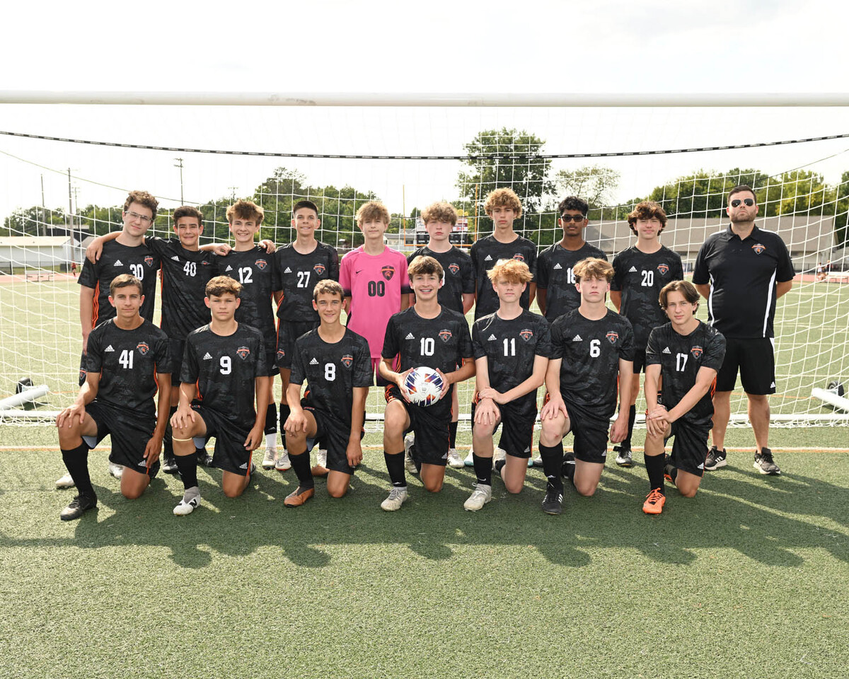 HS JV Boys Soccer team